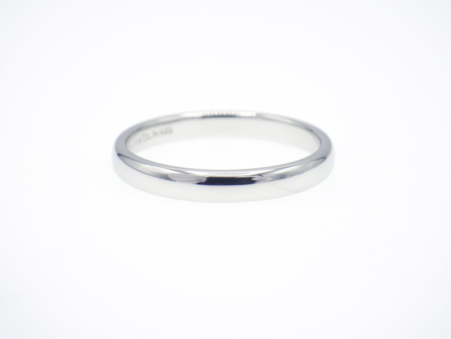 Tiffany & Co. Wedding Band Ring Pt950 Platinum - EU:57 / IT:17 / US:8