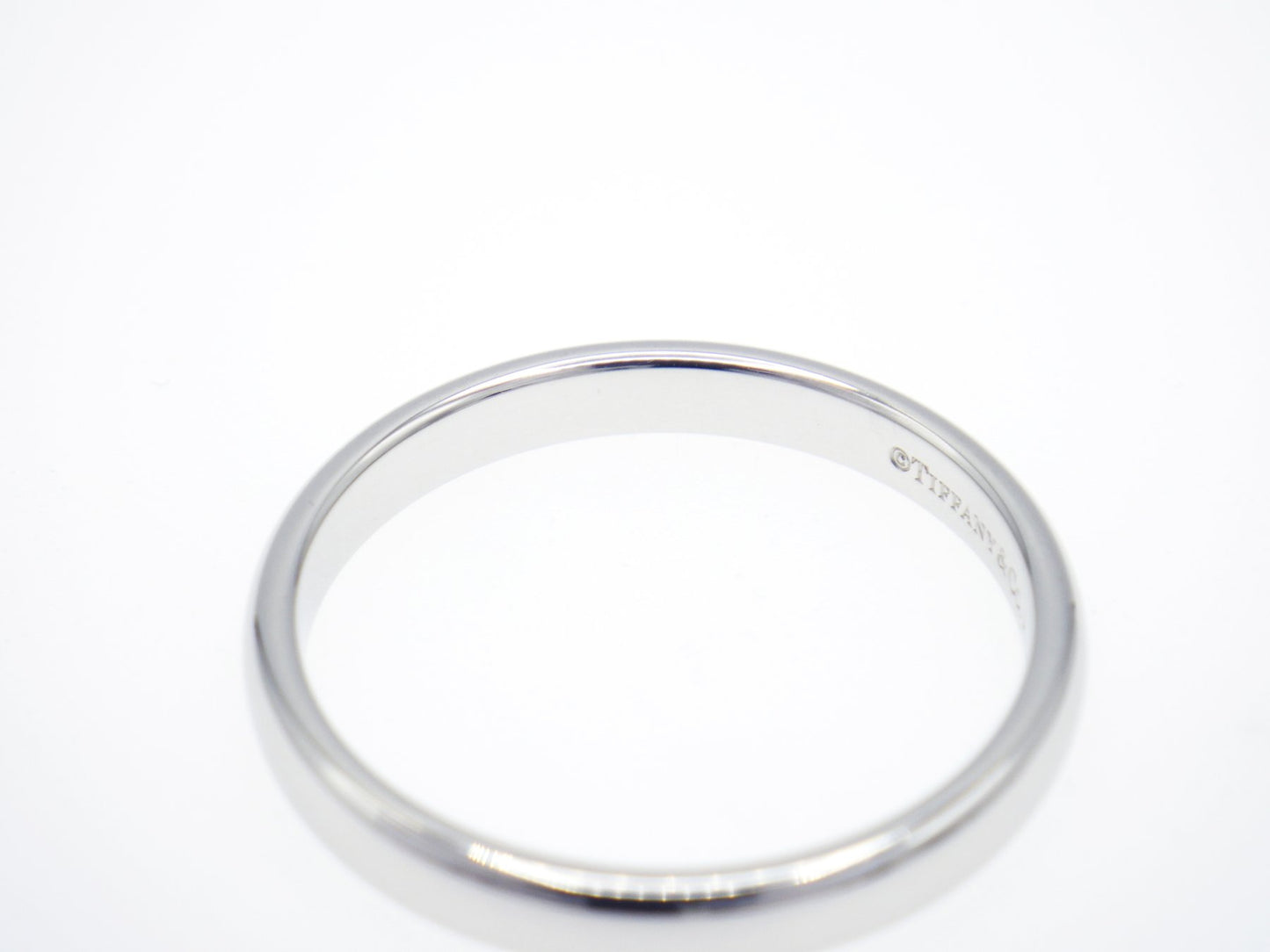 Tiffany & Co. Wedding Band Ring Pt950 Platinum - EU:57 / IT:17 / US:8