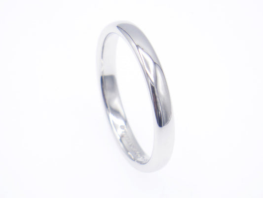 Tiffany & Co. Wedding Band Ring Pt950 Platinum - EU:57 / IT:17 / US:8 "Free shipping"
