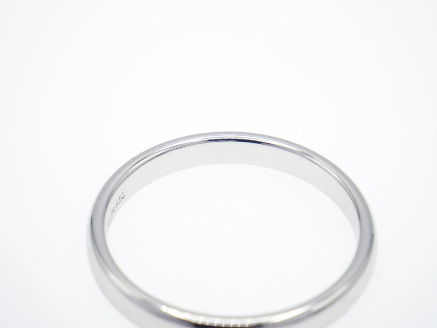 Tiffany & Co. Wedding Band Ring Pt950 Platinum - EU:57 / IT:17 / US:8