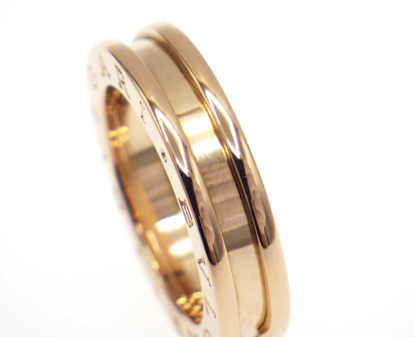 BVLGARI B.Zero1 1-Band Ring in 18K Rose Gold Au750 - Size: EU:51 / IT:11 / US:5 3/4