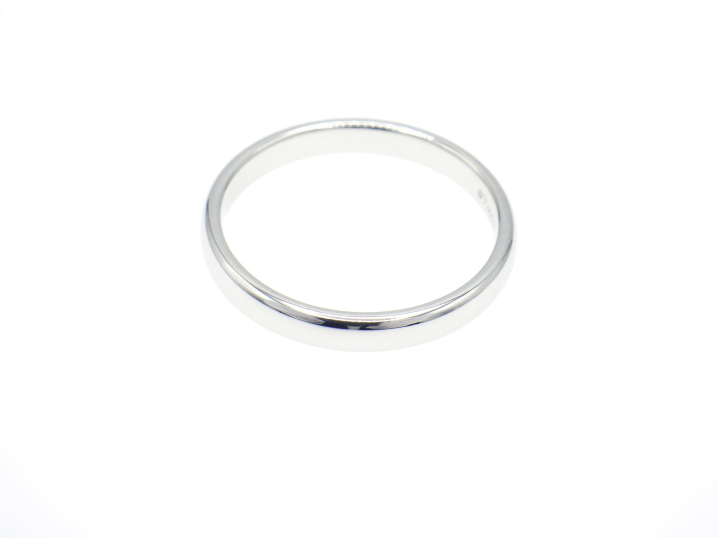 Tiffany & Co. Wedding Band Ring Pt950 Platinum - EU:57 / IT:17 / US:8