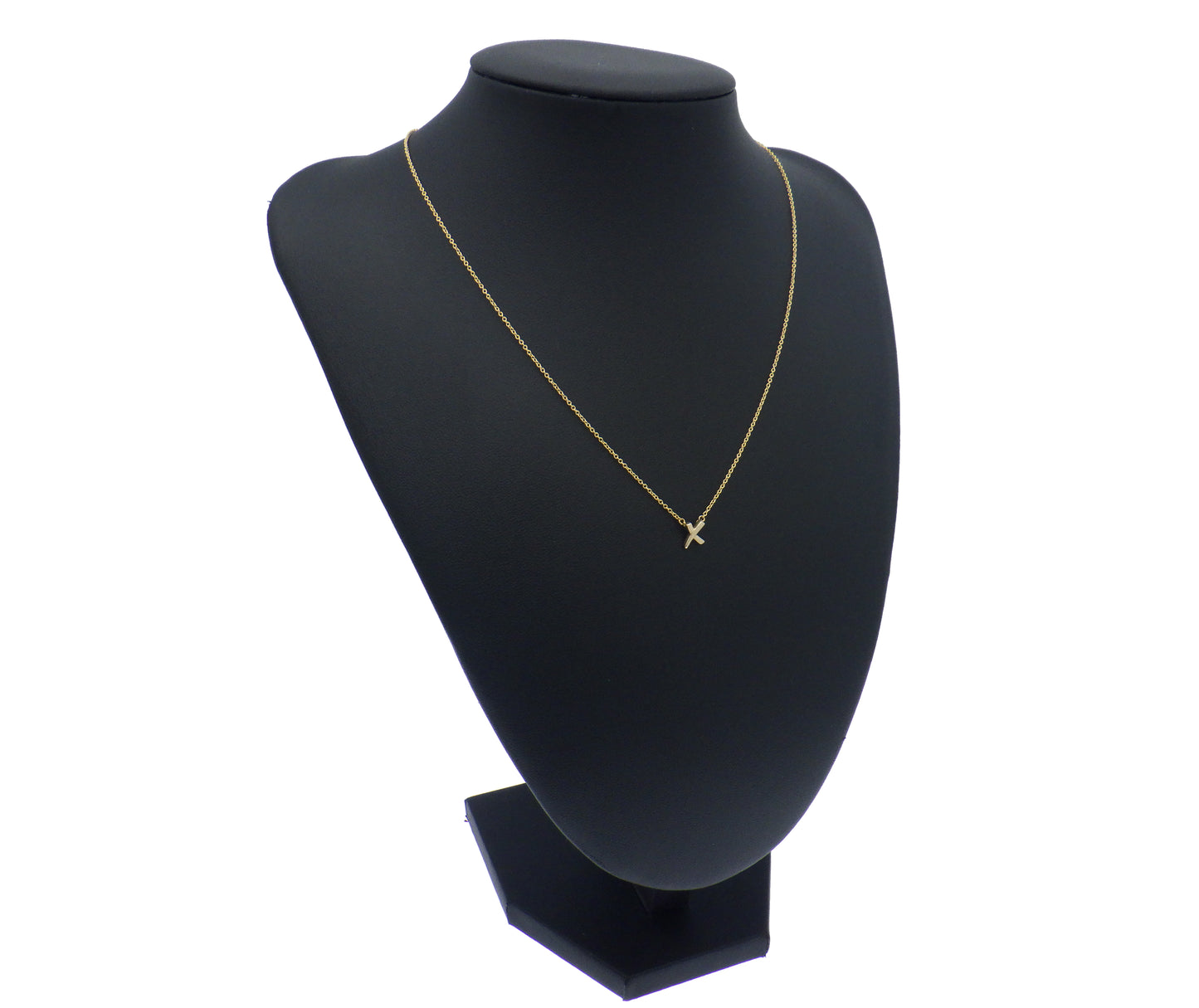 Tiffany & Co. Paloma Picasso Graffiti X Pendant Necklace Rose Gold 750 18K
