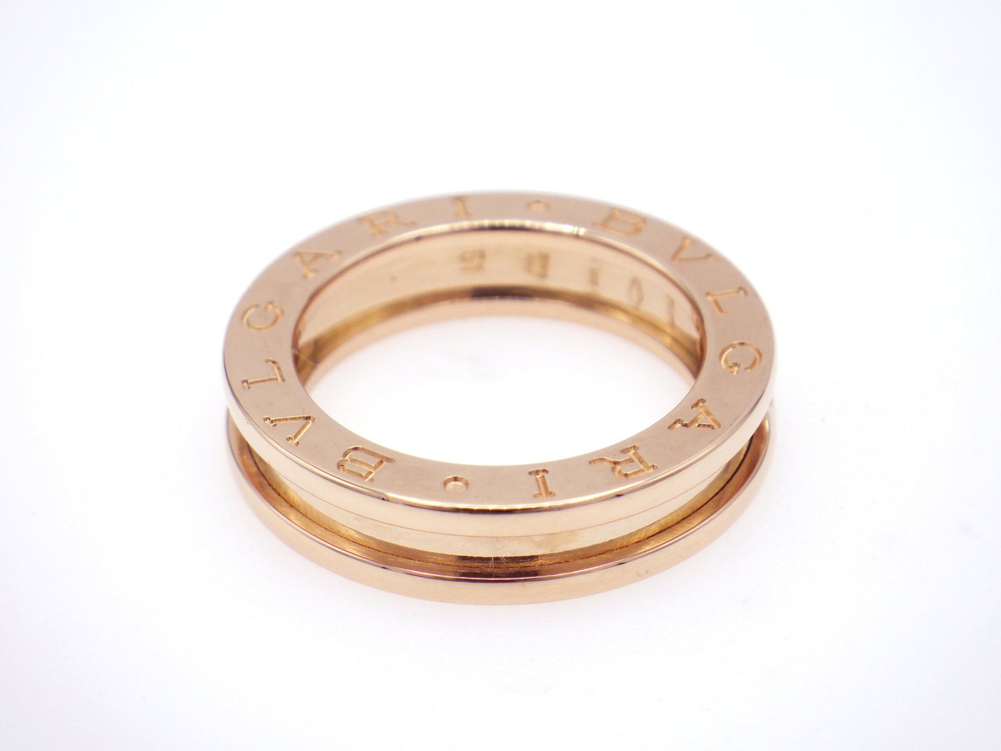 BVLGARI B.Zero1 1-Band Ring in 18K Rose Gold Au750 - Size: EU:51 / IT:11 / US:5 3/4