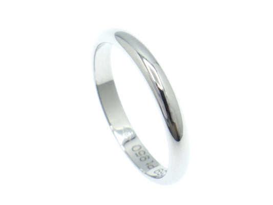 Cartier 1895 Wedding band Ring Pt950 Platinum - EU:49 / IT:9 / US:4.75