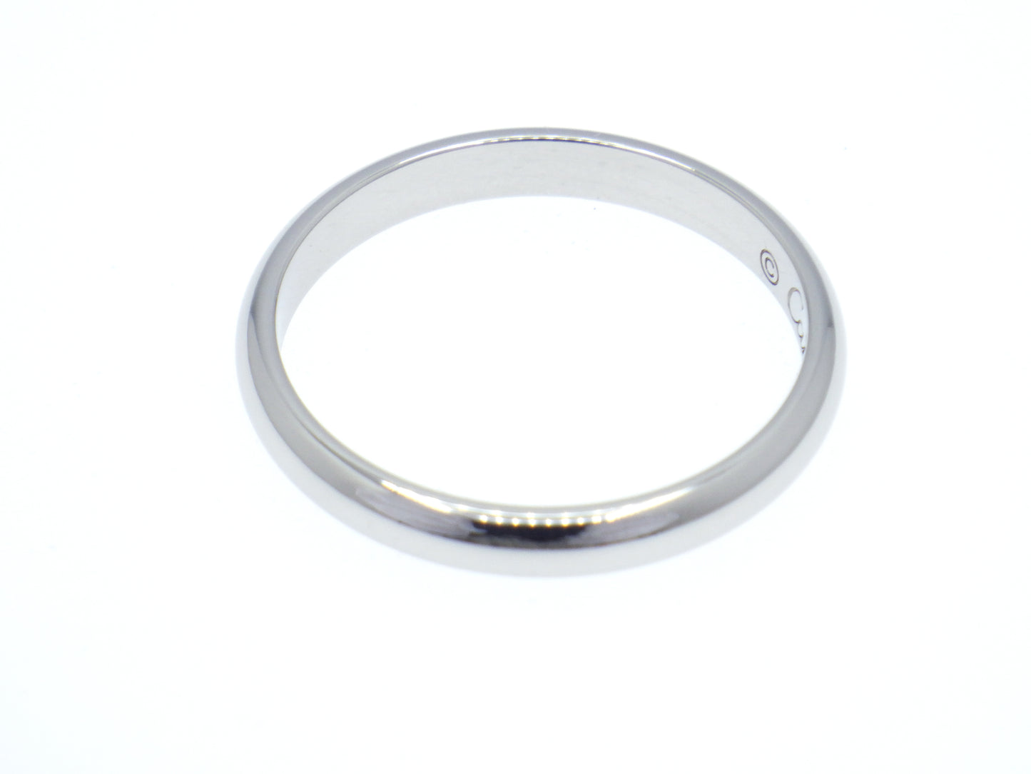 Cartier 1895 Wedding band Ring Pt950 Platinum - EU:49 / IT:9 / US:4.75