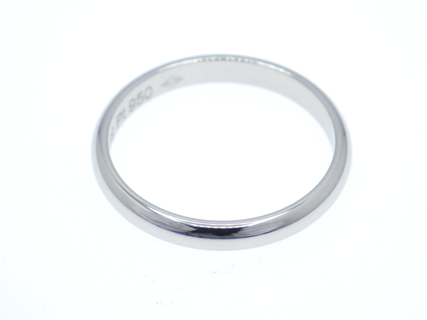 Cartier 1895 Wedding band Ring Pt950 Platinum - EU:49 / IT:9 / US:4.75