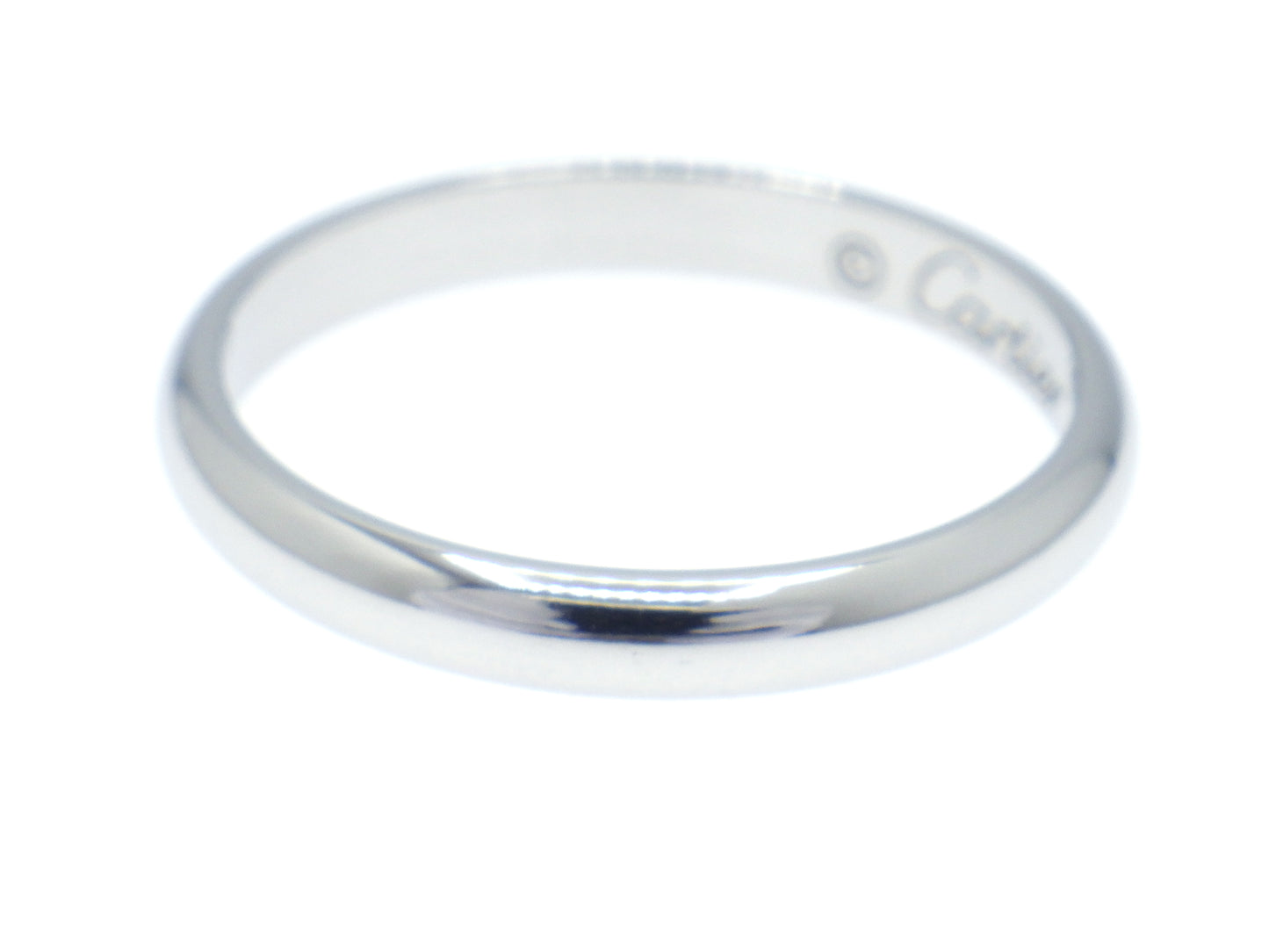 Cartier 1895 Wedding band Ring Pt950 Platinum - EU:49 / IT:9 / US:4.75