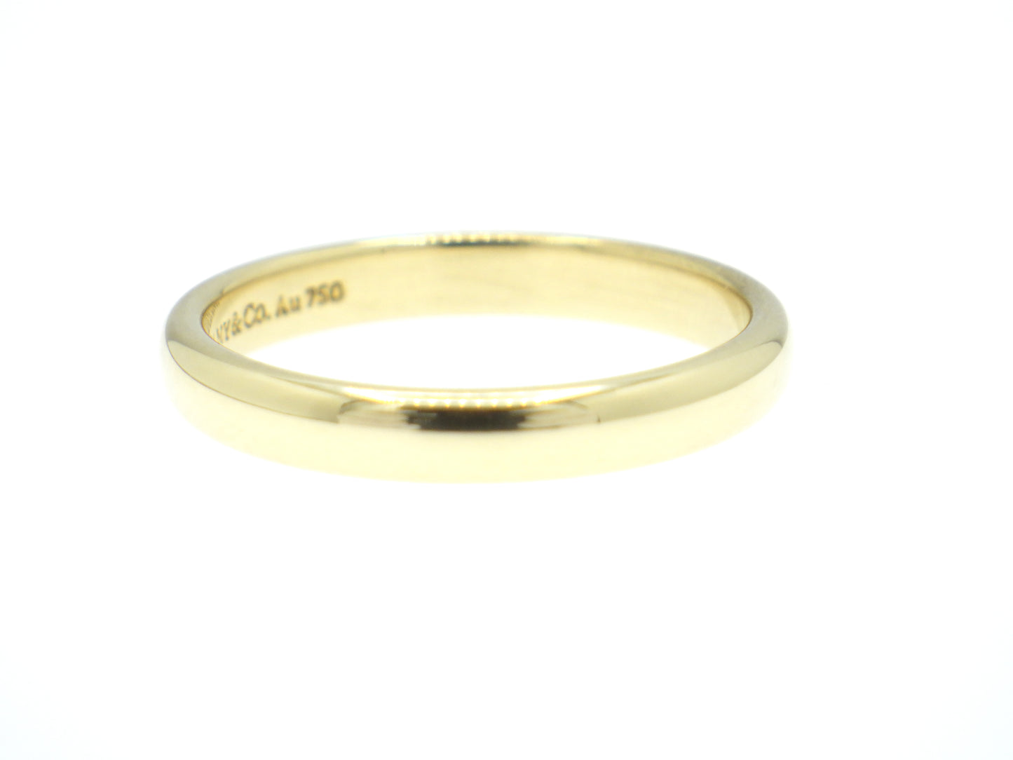 Tiffany & Co. Tiffany Forever Wedding Band Ring in Yellow Gold Au750 - EU:53 / IT:13 / US:6.25