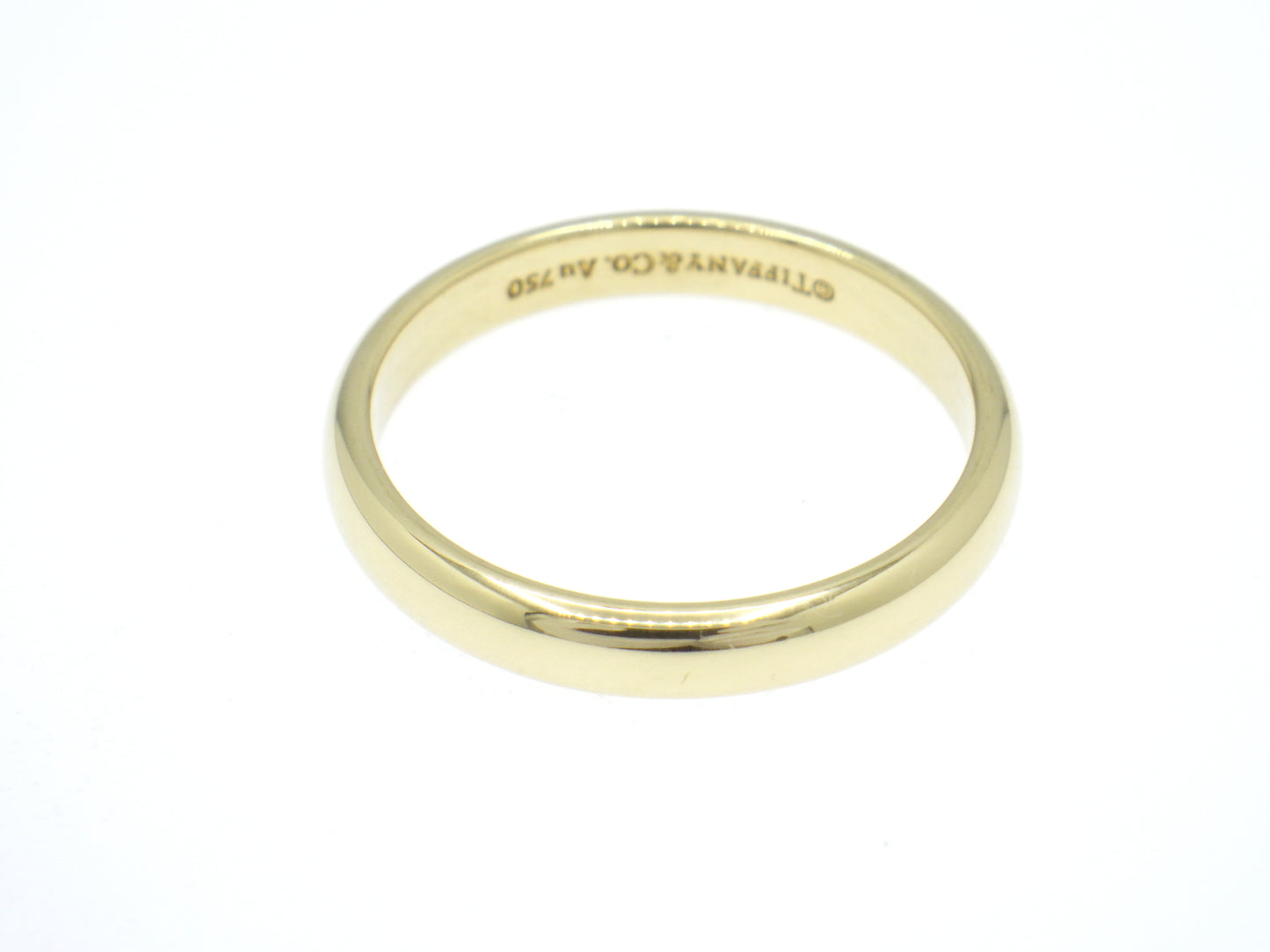 Tiffany & Co. Tiffany Forever Wedding Band Ring in Yellow Gold Au750 - EU:53 / IT:13 / US:6.25