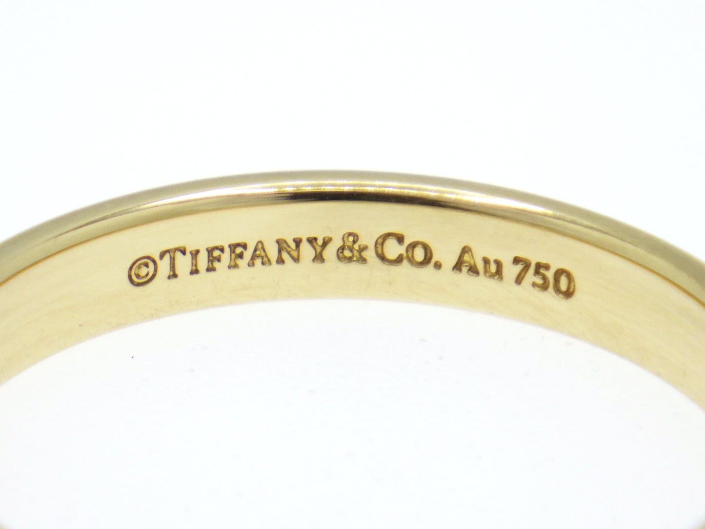 Tiffany & Co. Tiffany Forever Wedding Band Ring in Yellow Gold Au750 - EU:53 / IT:13 / US:6.25
