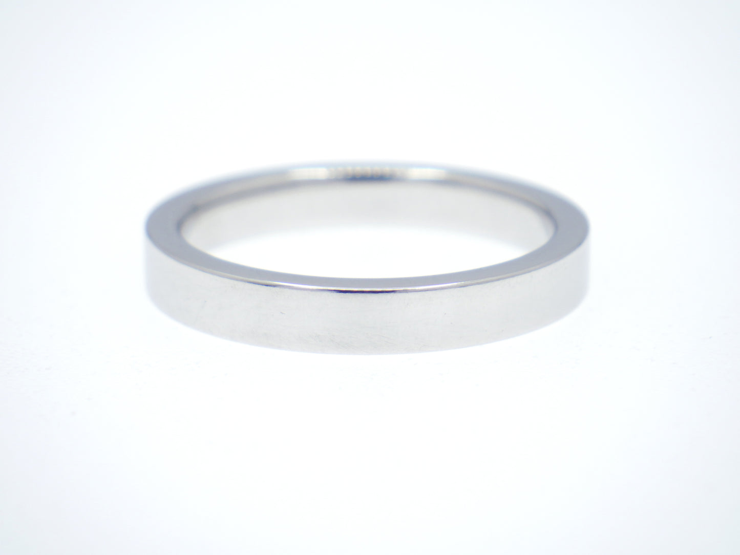 Tiffany & Co. Flat Band Ring Pt950 Platinum - EU:49 / IT:9 / US:4.75