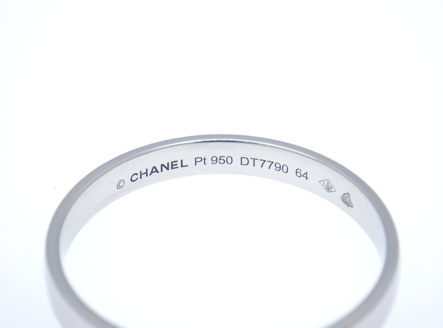 Chanel Jean Éternel Wedding Ring in Platinum Pt950 - EU:63 / IT:23 / US:10.25