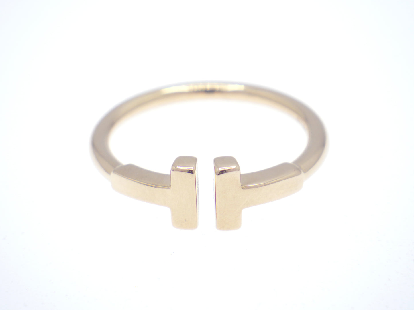Tiffany T Wire Ring in Yellow Gold Au750 - EU:49 / IT:9 / US:4.75