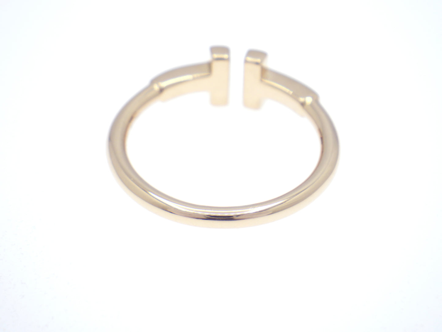Tiffany T Wire Ring in Yellow Gold Au750 - EU:49 / IT:9 / US:4.75