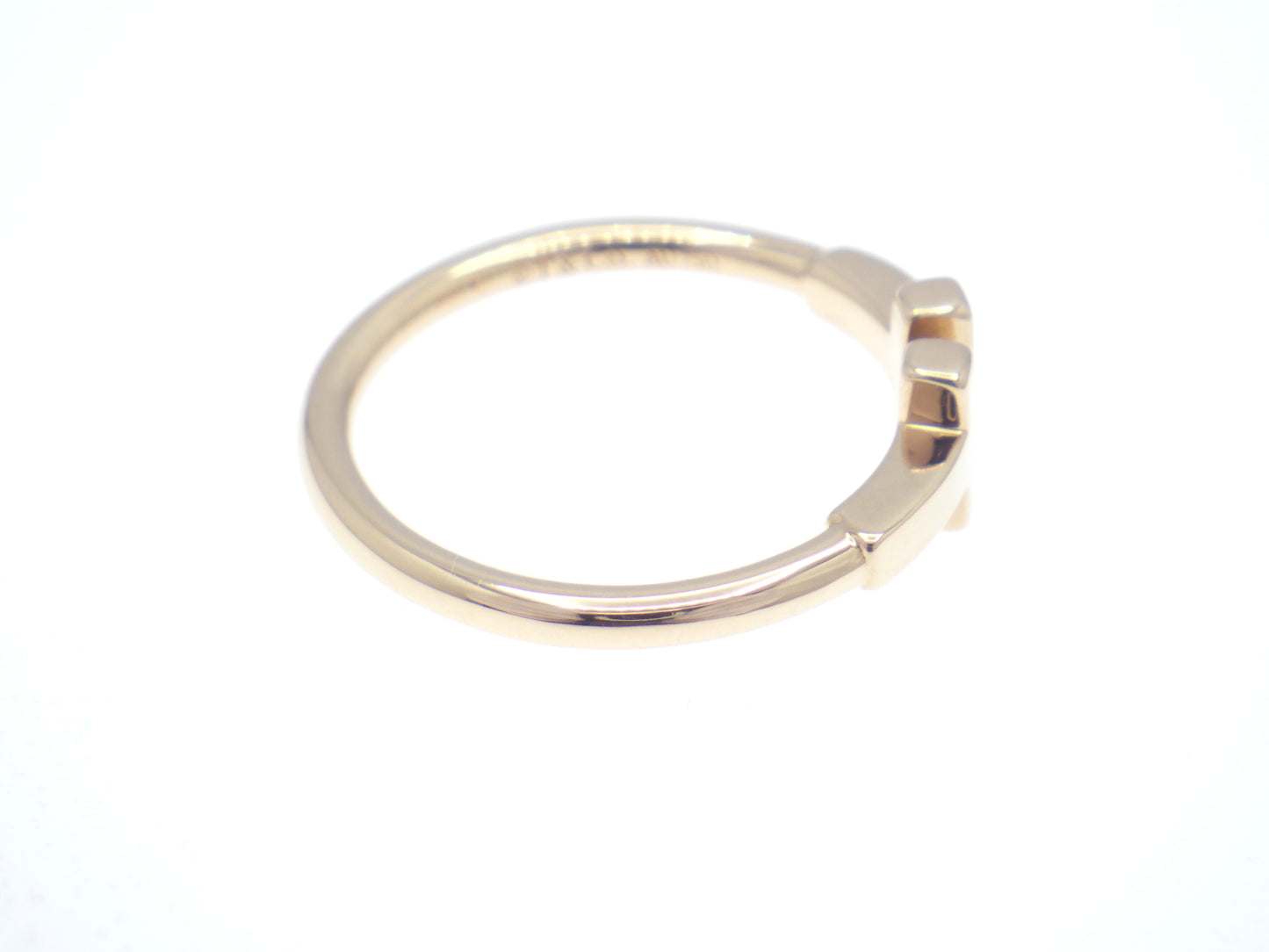 Tiffany T Wire Ring in Yellow Gold Au750 - EU:49 / IT:9 / US:4.75