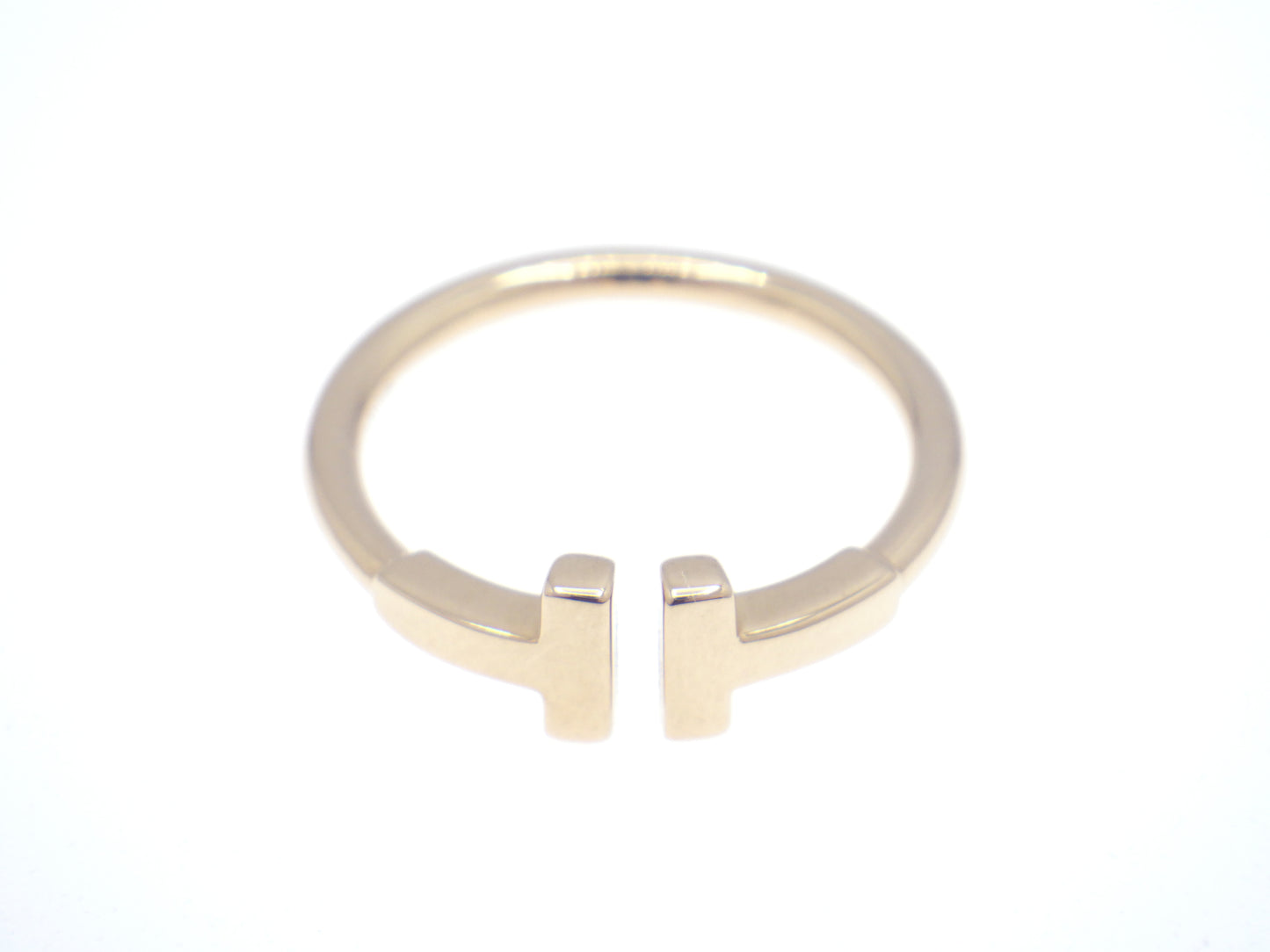 Tiffany T Wire Ring in Yellow Gold Au750 - EU:49 / IT:9 / US:4.75