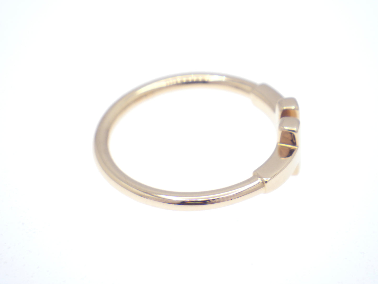Tiffany T Wire Ring in Yellow Gold Au750 - EU:49 / IT:9 / US:4.75