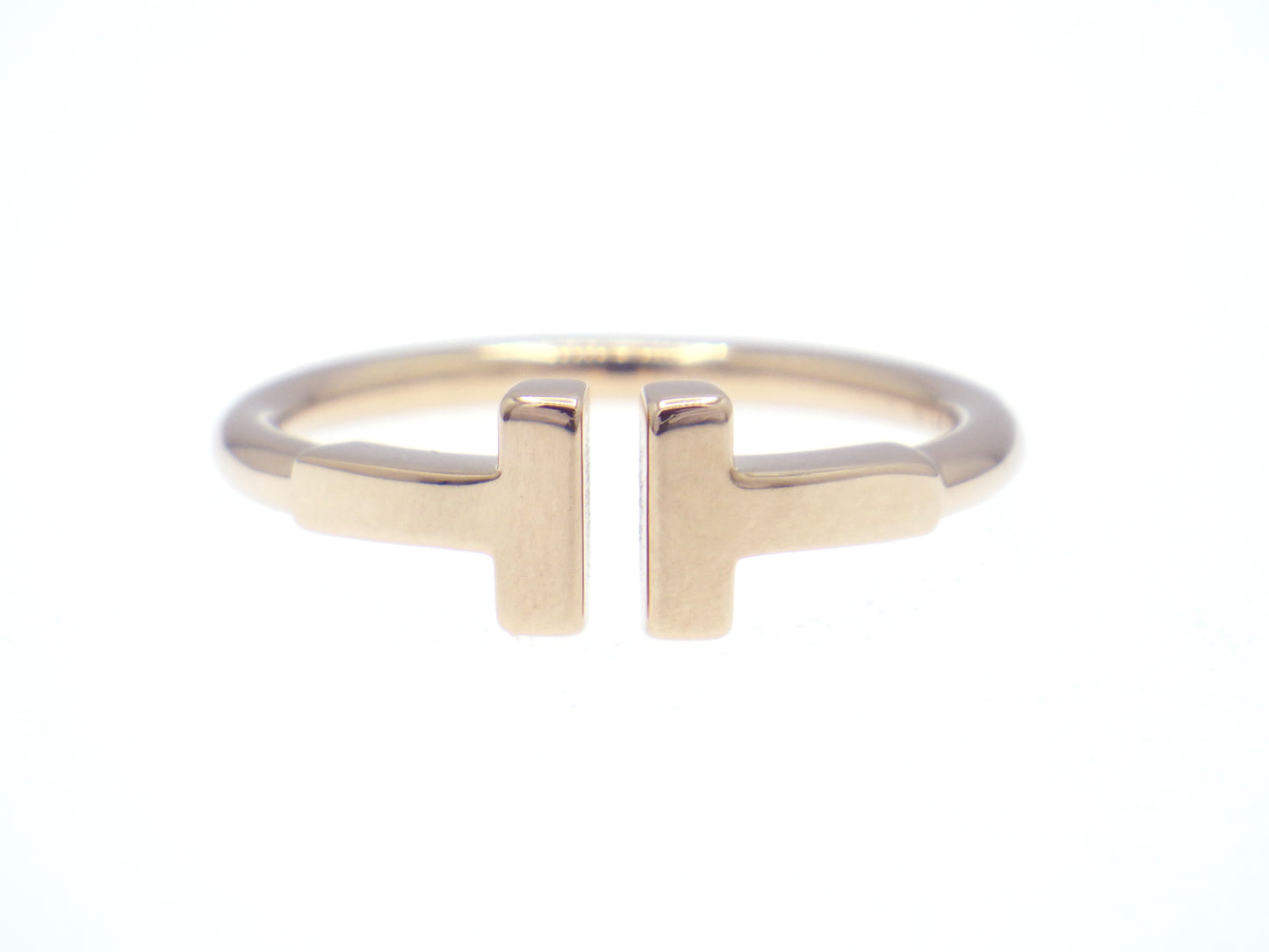 Tiffany T Wire Ring in Yellow Gold Au750 - EU:49 / IT:9 / US:4.75