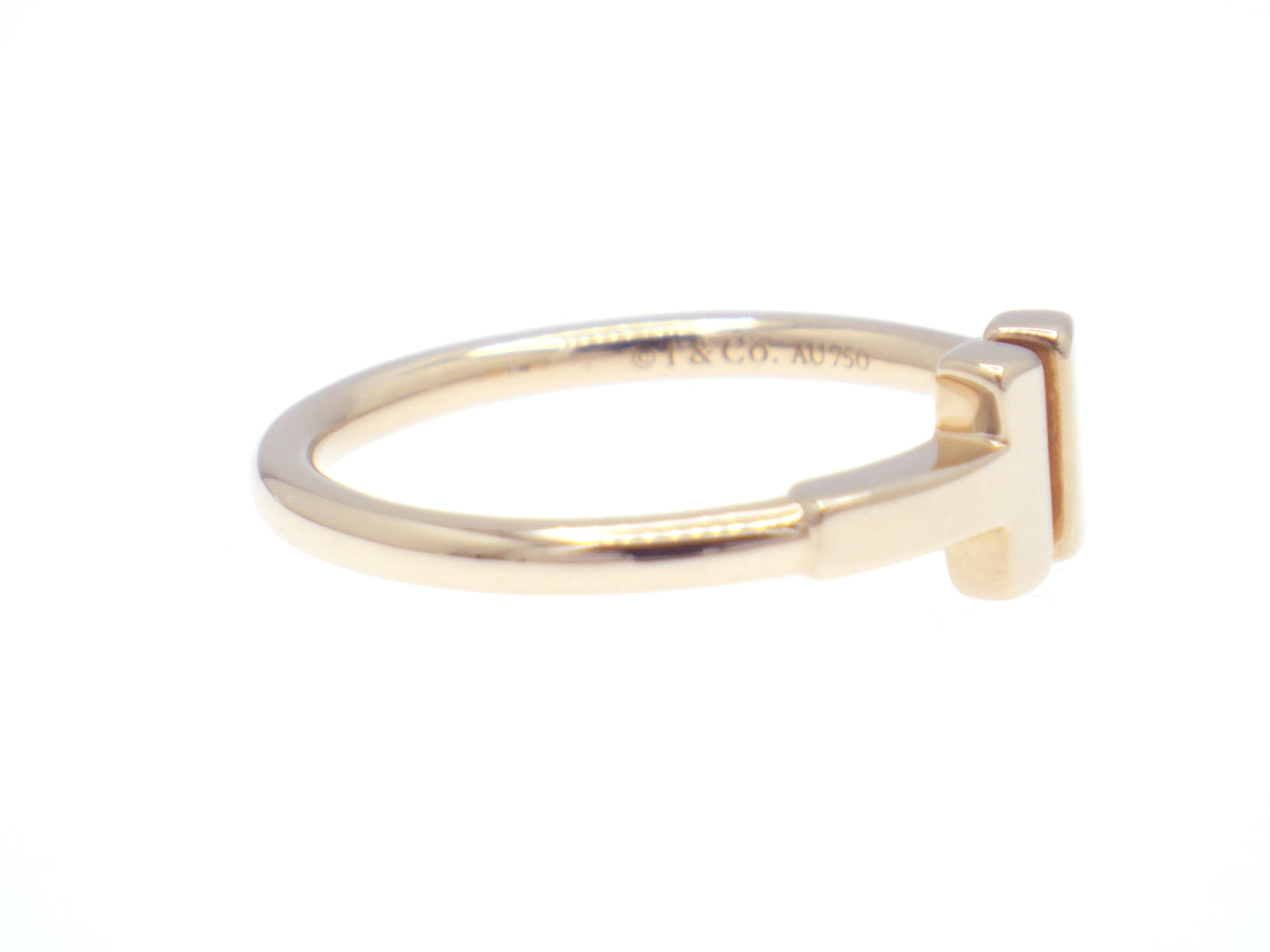 Tiffany T Wire Ring in Yellow Gold Au750 - EU:49 / IT:9 / US:4.75