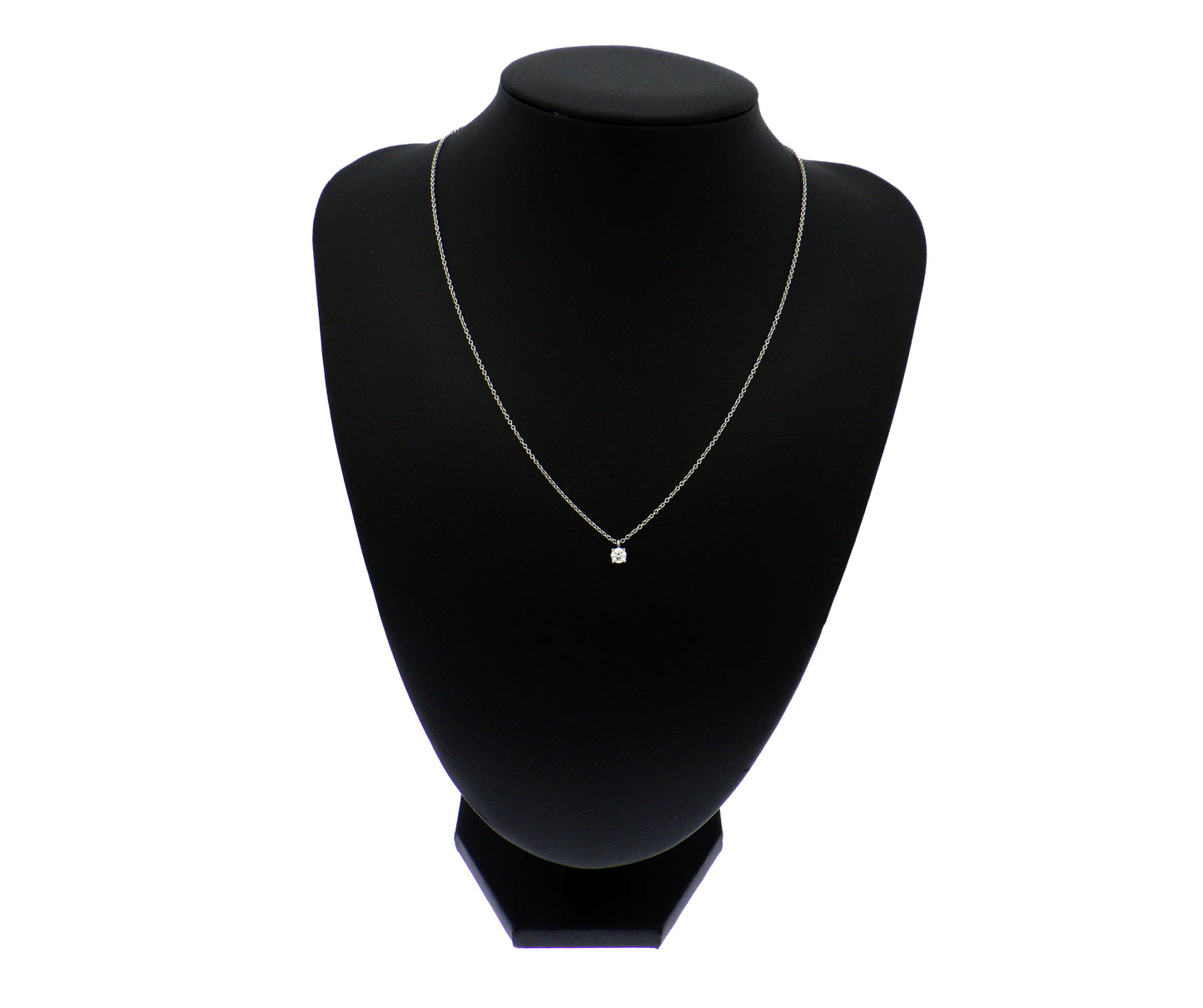 Tiffany & Co. Tiffany Solitaire Diamond Pendant in Platinum Pt950