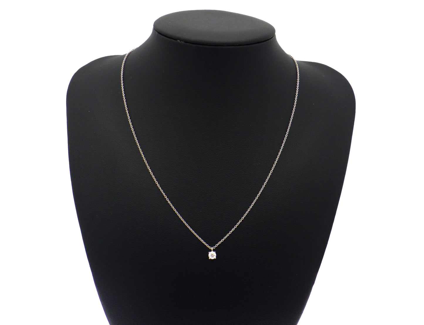 Tiffany & Co. Tiffany Solitaire Diamond Pendant in Platinum Pt950