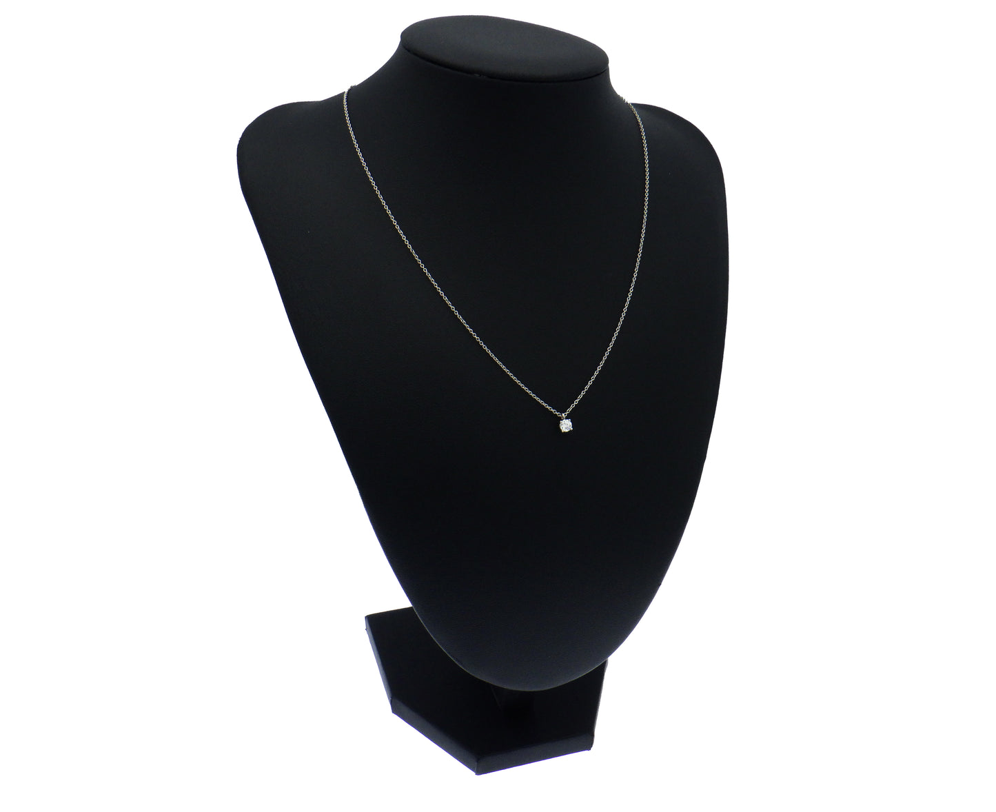 Tiffany & Co. Tiffany Solitaire Diamond Pendant in Platinum Pt950
