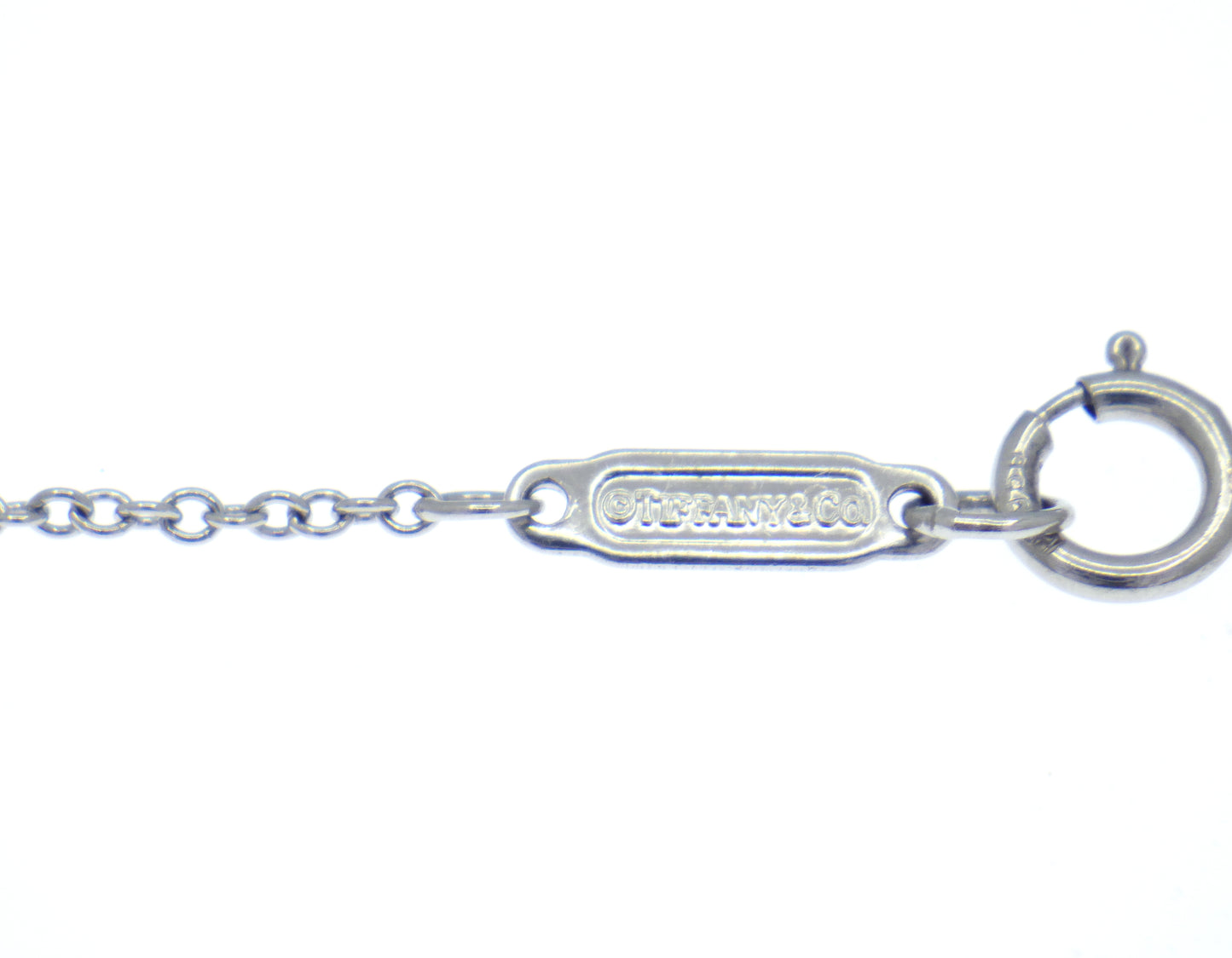 Tiffany & Co. Tiffany Solitaire Diamond Pendant in Platinum Pt950