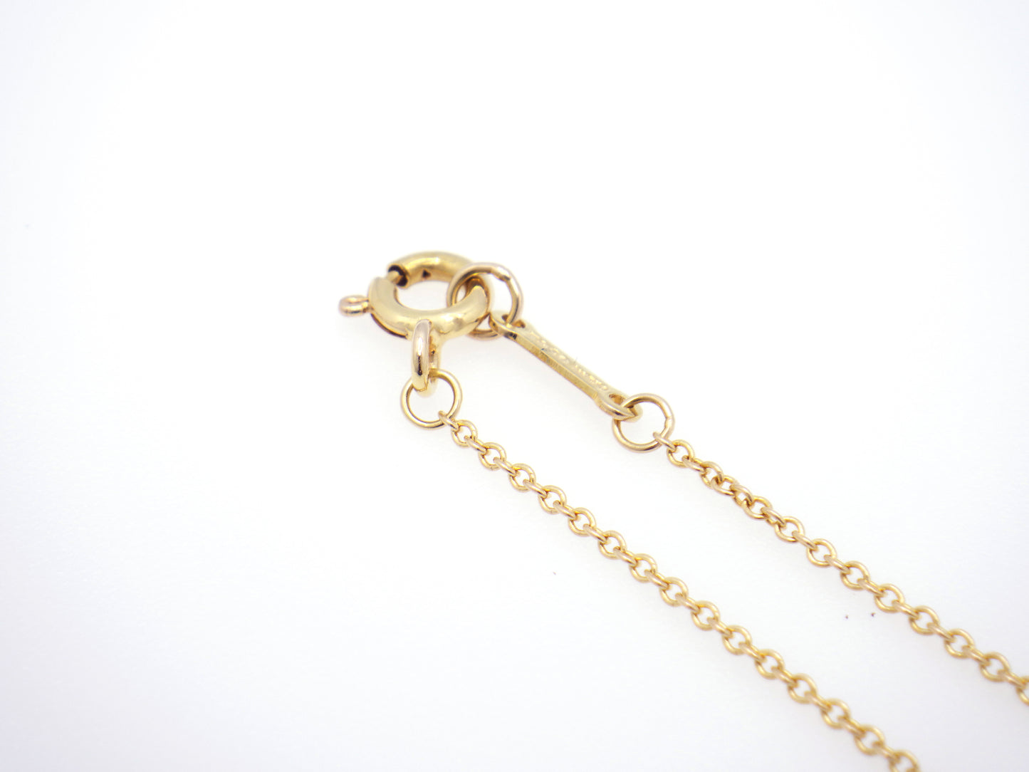 Tiffany & Co. Paloma Picasso Graffiti X Pendant Necklace Rose Gold 750 18K