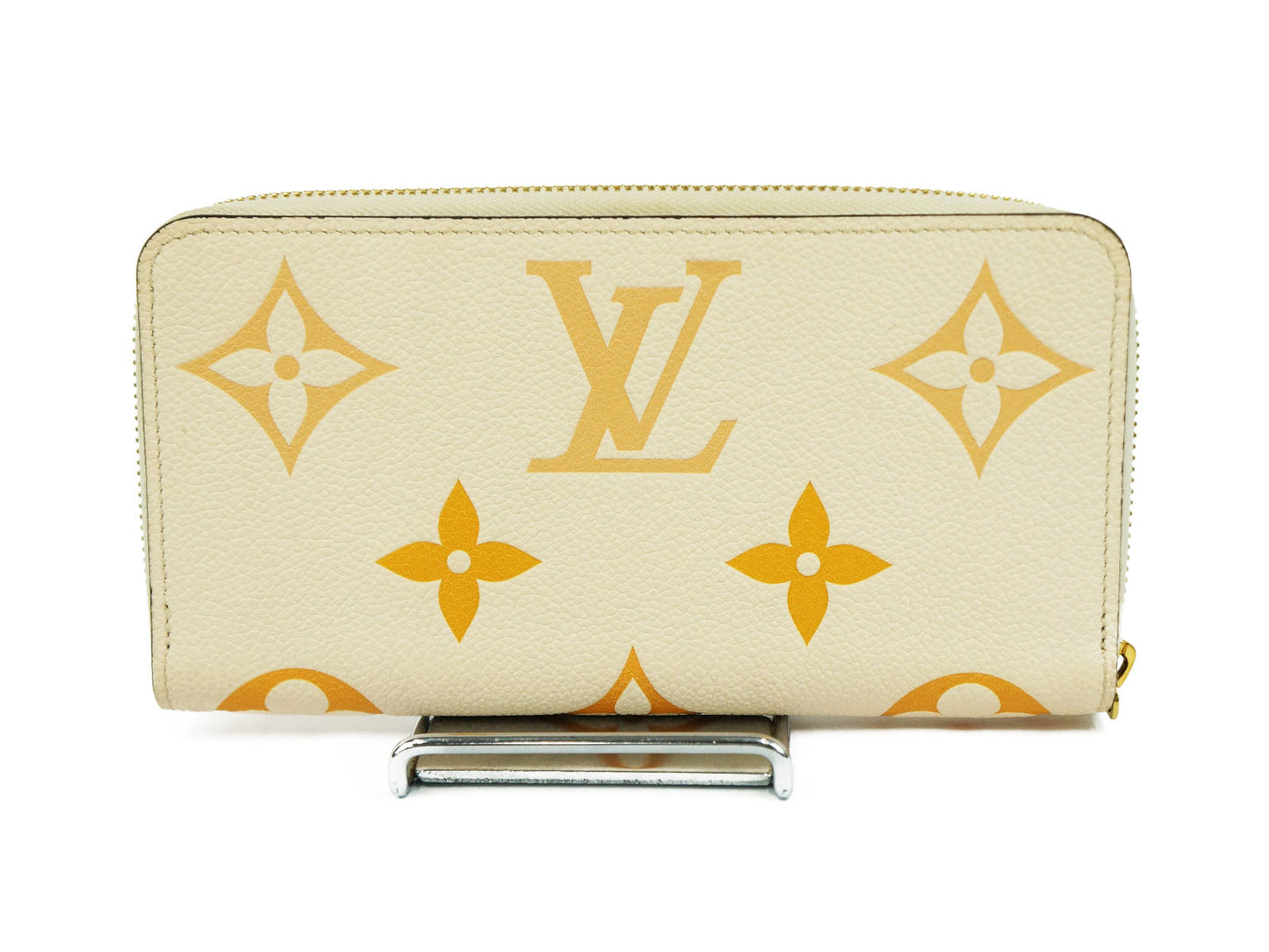 Louis Vuitton: Empreient Cream Saffron Zippy Long Wallet M80402