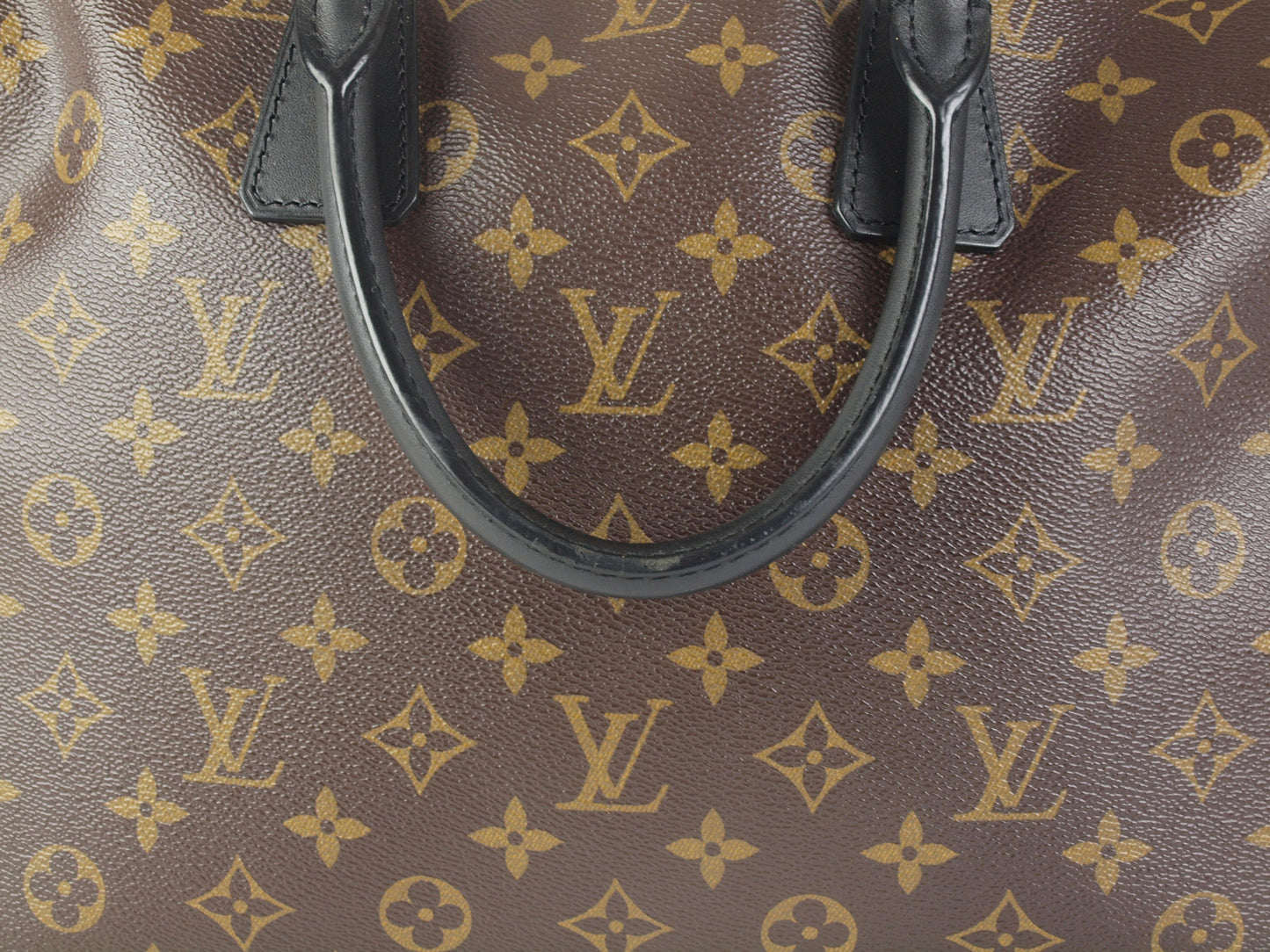 Louis Vuitton Macasa Porte Documan Monogram Canvas Hand Bag Shoulder Bag