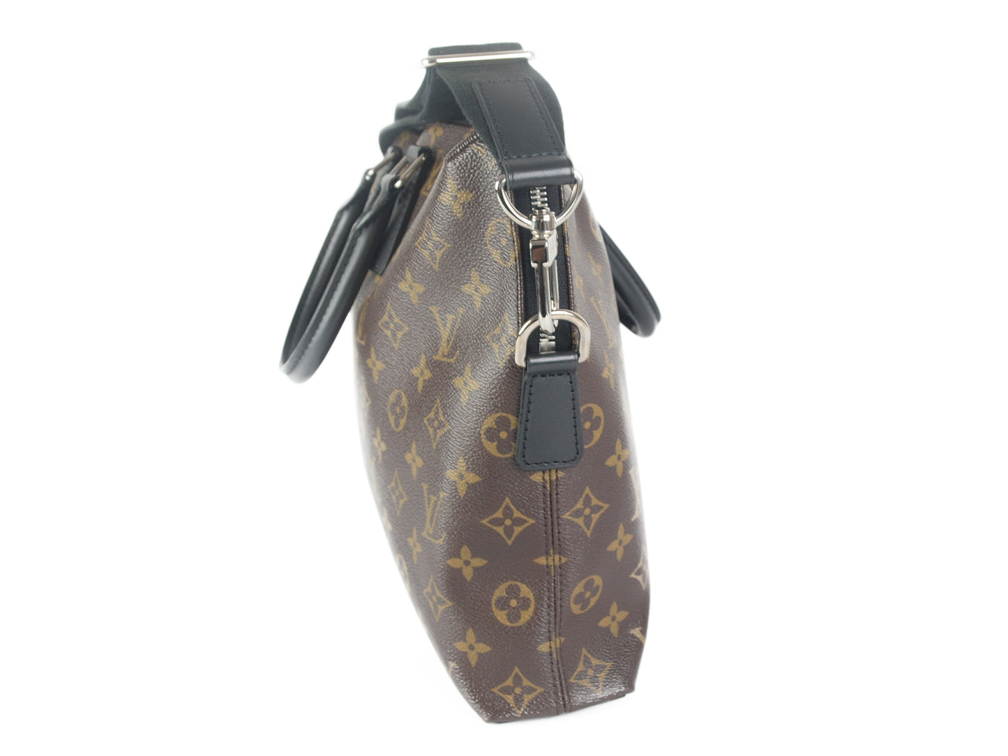 Louis Vuitton Macasa Porte Documan Monogram Canvas Hand Bag Shoulder Bag