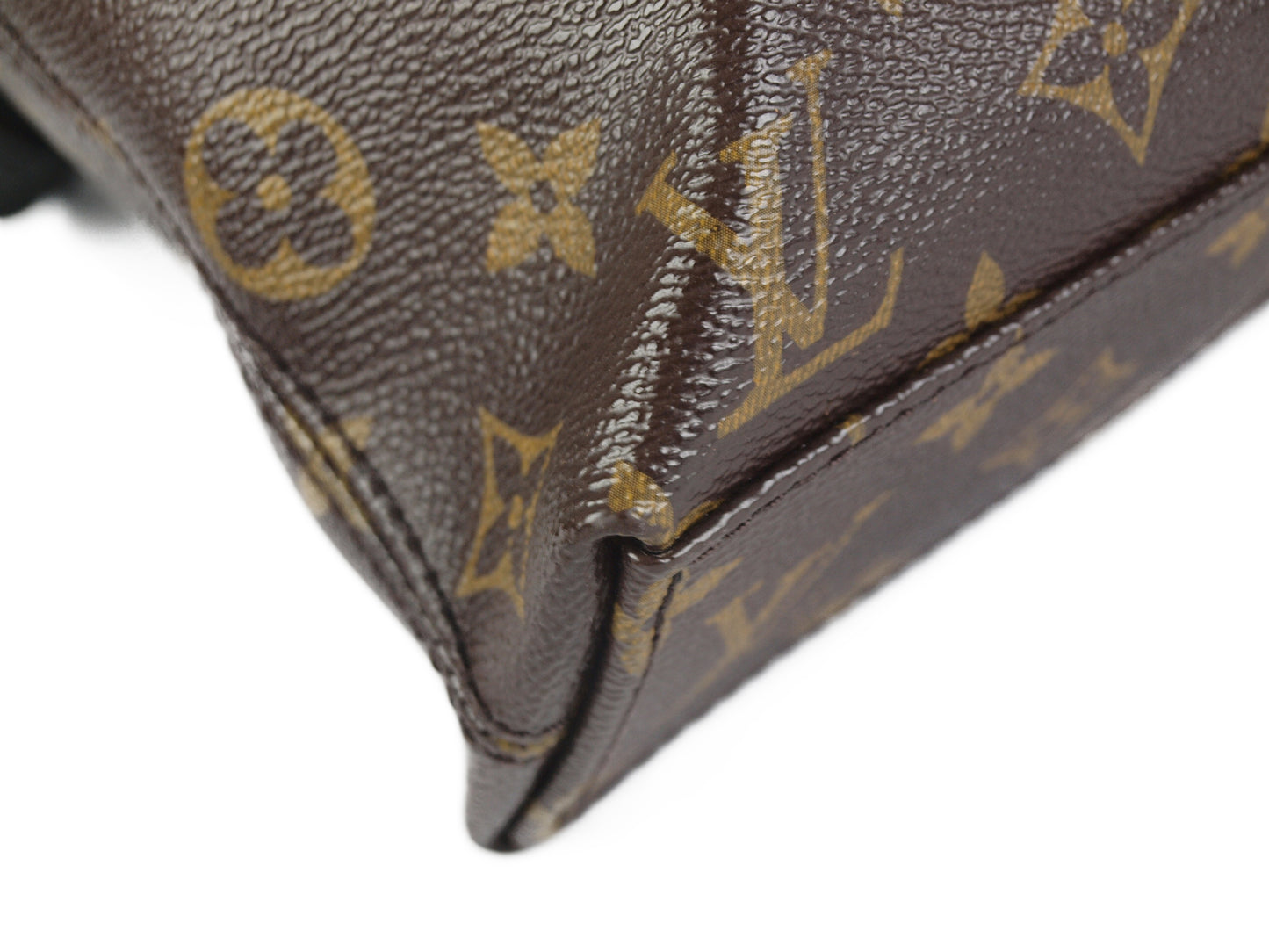 Louis Vuitton Macasa Porte Documan Monogram Canvas Hand Bag Shoulder Bag