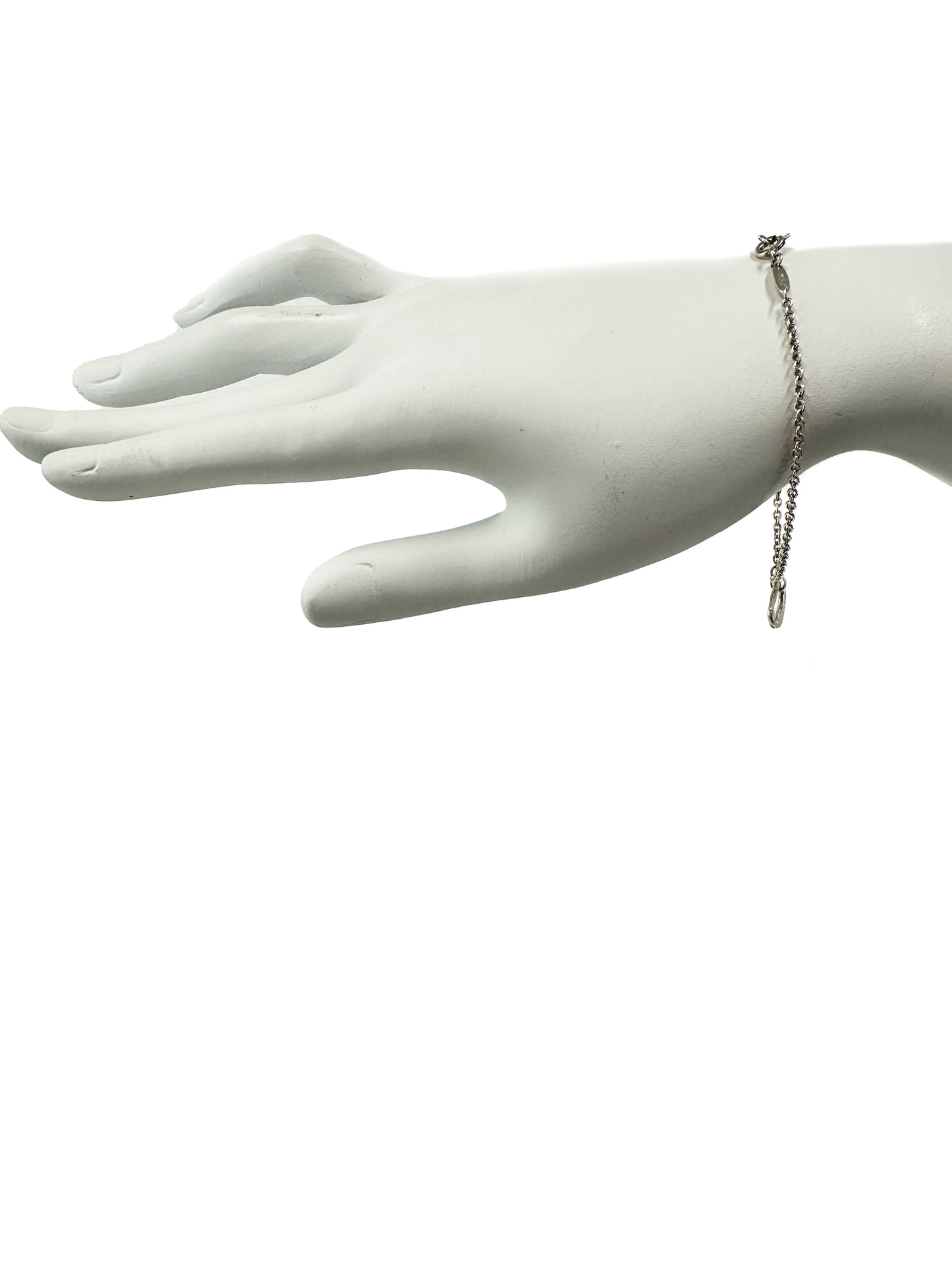 TIFFANY&Co Open Heart Silver 925 Bracelet