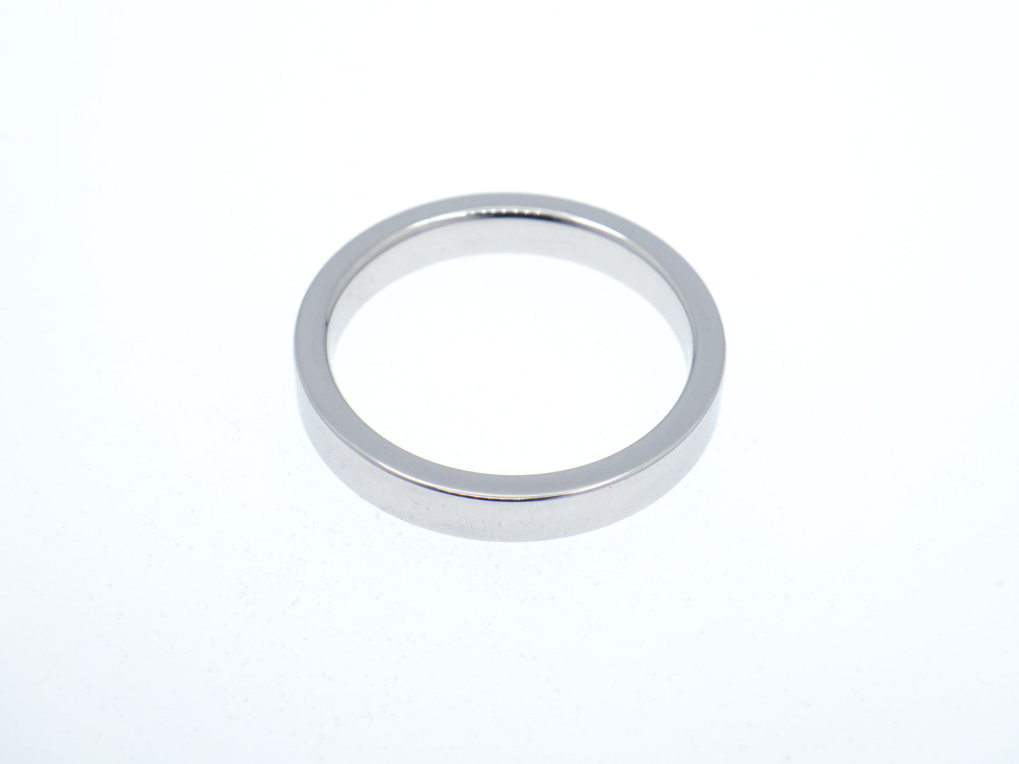 Tiffany & Co. Flat Band Ring Pt950 Platinum - EU:49 / IT:9 / US:4.75