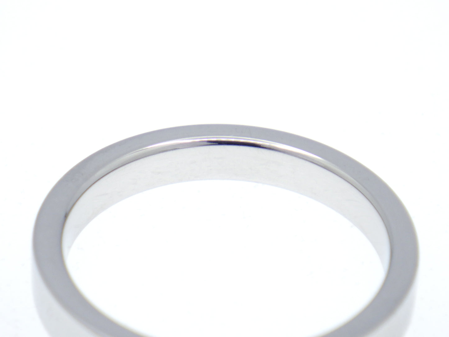 Tiffany & Co. Flat Band Ring Pt950 Platinum - EU:49 / IT:9 / US:4.75