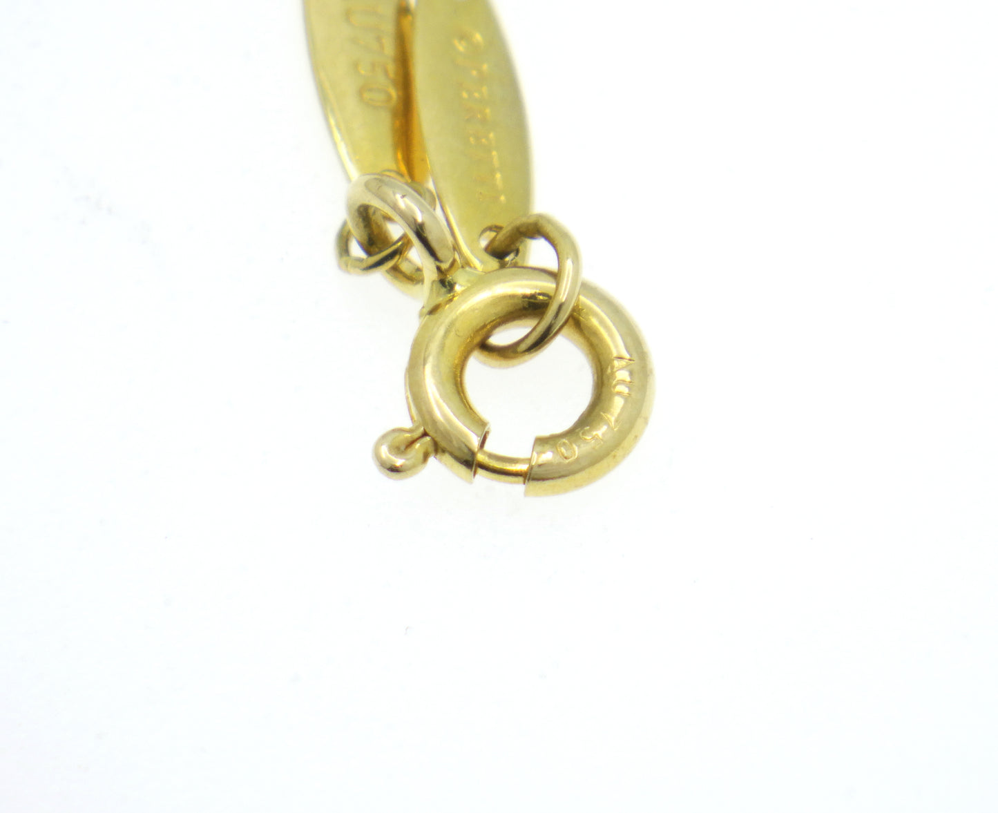 Tiffany & Co. Elsa Peretti By The Yard Diamond Yellow Gold 750 18K Chain Necklace