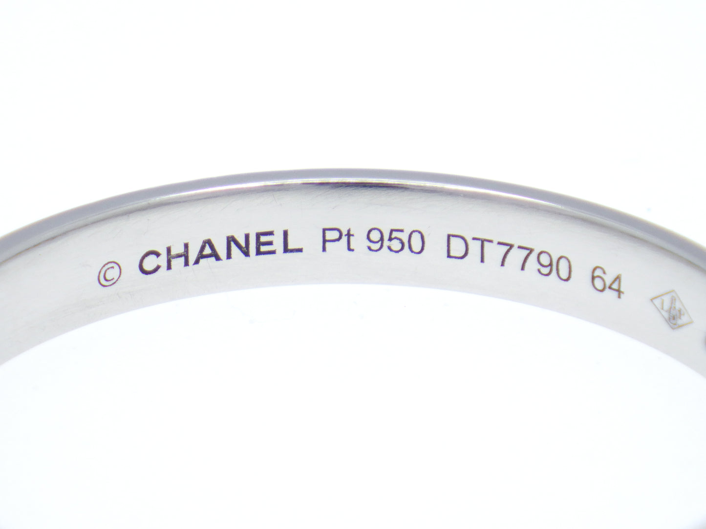 Chanel Jean Éternel Wedding Ring in Platinum Pt950 - EU:63 / IT:23 / US:10.25