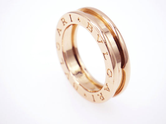 BVLGARI B.Zero1 1-Band Ring in 18K Rose Gold Au750 - Size: EU:51 / IT:11 / US:5 3/4 "Free shipping"
