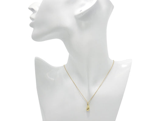 TIFFANY & Co. 18K Yellow Gold Elsa Peretti Teardrop Pendant Necklace